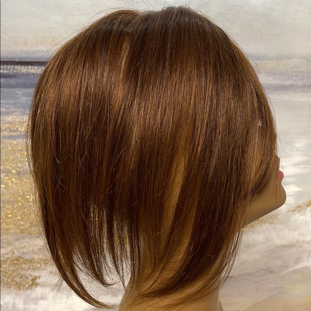 Elegant Brown Bob Wig